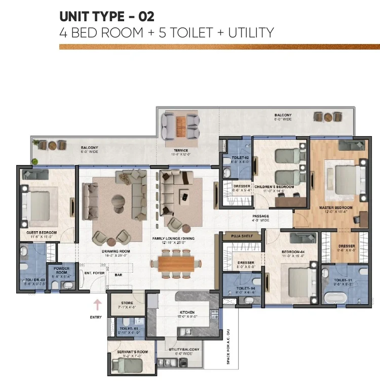 Floor plan layout